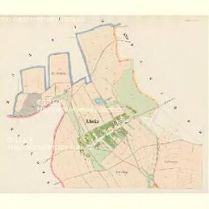Lhotka - c0695-1-001 - Kaiserpflichtexemplar der Landkarten des stabilen Katasters