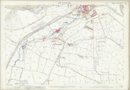 Somerset XXXVI.13 (includes: Old Cleeve; Watchet; Williton) - 25 Inch Map