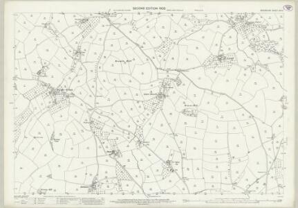 Devon CXV.5 (includes: Broadhempston; Torbryan; Woodland) - 25 Inch Map