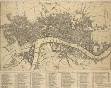 The LONDON DIRECTORY, or a New & Improved PLAN of LONDON, WESTMINSTER, & SOUTHWARK; 152