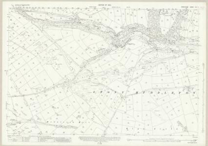 Derbyshire XVI.11 (includes: Eyam; Great Longstone; Stony Middleton) - 25 Inch Map