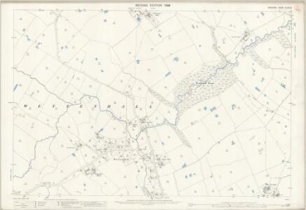 Cheshire XLVIII.8 (includes: Darnhall; Wettenhall) - 25 Inch Map