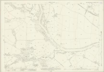 Northumberland (New Series) LXXXII.1 (includes: Chollerton; Haughton; Simonburn) - 25 Inch Map