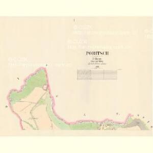 Poritsch - c6033-1-001 - Kaiserpflichtexemplar der Landkarten des stabilen Katasters