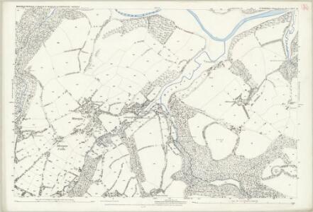 Cornwall LXXVI.16 (includes: Constantine; Mawgan in Meneage; St Martin in Meneage) - 25 Inch Map