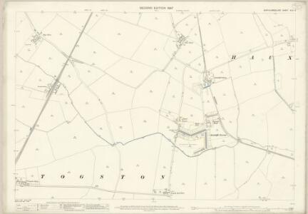 Northumberland (Old Series) XLVI.8 (includes: Amble; Hauxley; Togston) - 25 Inch Map