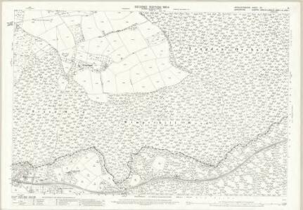 Worcestershire VII.15 (includes: Kinlet; Rock) - 25 Inch Map
