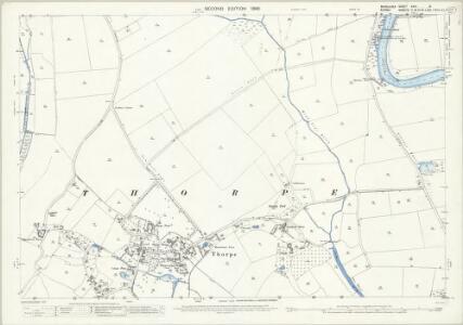 Middlesex XXIV.6 (includes: Thorpe) - 25 Inch Map