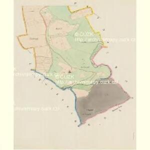 Wořech - c5516-1-003 - Kaiserpflichtexemplar der Landkarten des stabilen Katasters