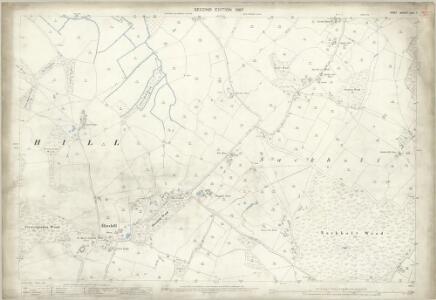 Kent LXV.7 (includes: Brook; Hinxhill; Wye) - 25 Inch Map