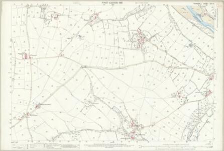 Cornwall XXV.6 (includes: St Breock; Wadebridge) - 25 Inch Map