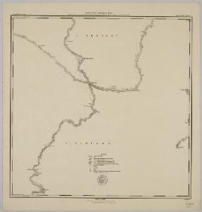 Blad XXIII Boven Melawi, blad f, uit: Residentie Wester-Afdeeling van Borneo : weg- en rivierkaart / Topographisch Bureau