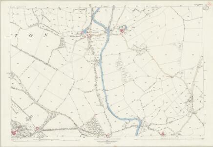 Devon LXXXVI.6 (includes: St Stephens By Launceston Rural; Werrington) - 25 Inch Map