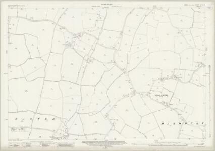 Essex (New Series 1913-) n XLIII.16 (includes: Good Easter; Mashbury) - 25 Inch Map