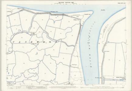 Essex (1st Ed/Rev 1862-96) LXXI.7 (includes: Canewdon; Foulness) - 25 Inch Map