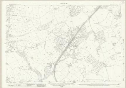 Glamorgan XLII.4 (includes: Llanilltern; Pen Tyrch; Radur; St Fagans) - 25 Inch Map