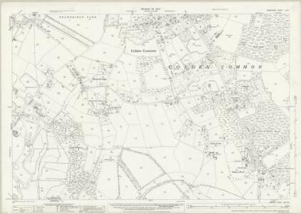 Hampshire and Isle of Wight LVIII.1 (includes: Colden Common; Eastleigh; Fair Oak; Otterbourne) - 25 Inch Map