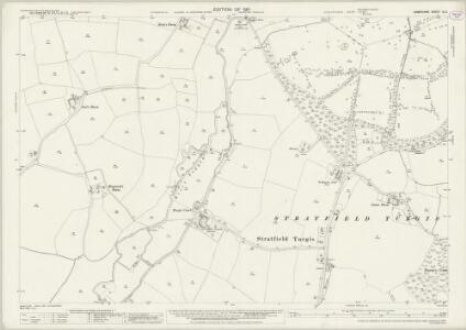 Hampshire and Isle of Wight XI.2 (includes: Hartley Wespall; Heckfield; Stratfield Saye; Stratfield Turgis) - 25 Inch Map