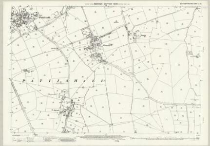 Northamptonshire LI.10 (includes: Gayton; Pattishall) - 25 Inch Map
