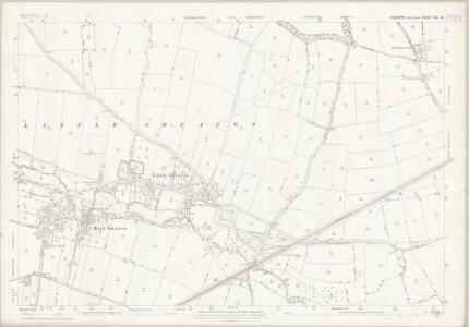 Yorkshire CCL.15 (includes: Kirk Smeaton; Little Smeaton; Norton; Walden Stubbs; Womersley) - 25 Inch Map