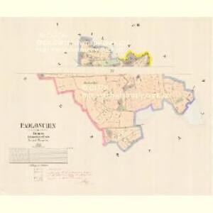 Padloschin - c5901-1-001 - Kaiserpflichtexemplar der Landkarten des stabilen Katasters