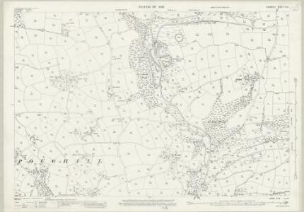 Cornwall III.12 (includes: Bude Stratton; Kilkhampton) - 25 Inch Map