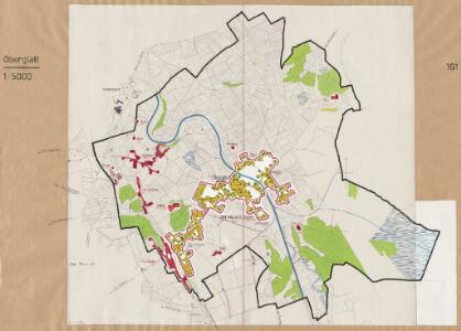 Oberglatt: Definition der Siedlungen für die eidgenössische Volkszählung am 01.12.1960; Siedlungskarte Nr. 161