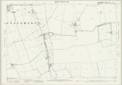 Huntingdonshire XXIV.8 (includes: Great Staughton; Little Staughton) - 25 Inch Map