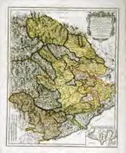 Estats du duc de Savoye au delà des Alpes, et vers l'Italie; qui passent communemen.t sous le nom de Piemont