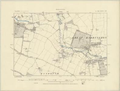 Gloucestershire XXIX.SE - OS Six-Inch Map