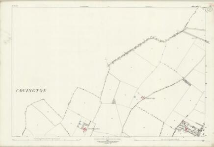 Bedfordshire II.5 & 9 (includes: Brington and Molesworth; Bythorn and Keyston; Catworth; Covington; Tilbrook) - 25 Inch Map