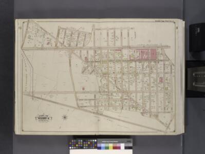 Queens, V. 1, Double Page Plate No. 2; Part of Jamaica, Ward 4; [Map bounded by Pitkin Pl., Hopkinton Ave., Liberty Ave., Elderts Ln.]