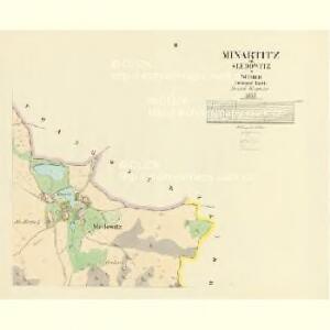 Minartitz - c4688-1-002 - Kaiserpflichtexemplar der Landkarten des stabilen Katasters