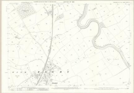 Yorkshire LXXXVI.8 (includes: Kirby Wiske; Pickhill With Roxby; Swainby With Allerthorpe) - 25 Inch Map