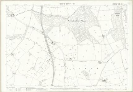 Shropshire VI.10 (includes: Ellesmere Rural; Overton; Penley) - 25 Inch Map