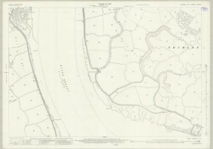 Suffolk LXXXIX.3 (includes: Shotley; Trimley St Martin; Trimley St Mary) - 25 Inch Map