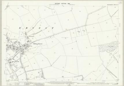 Bedfordshire VII.15 (includes: Clapham; Milton Ernest; Pavenham; Thurleigh) - 25 Inch Map