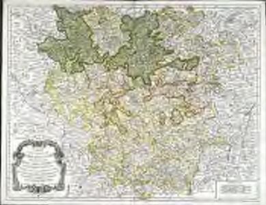 Carte des duchés de Lorraine et Bar, de[s] evéchés de Metz, Toul, Verdun, et quelques enclaves