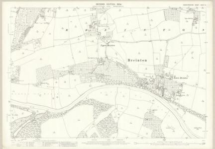 Herefordshire XXXIII.14 (includes: Breinton; Clehonger; Eaton Bishop; Stretton Sugwas) - 25 Inch Map