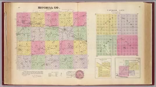 Mitchell Co., Cawker City, Simpson, Glen Elder, Kansas.