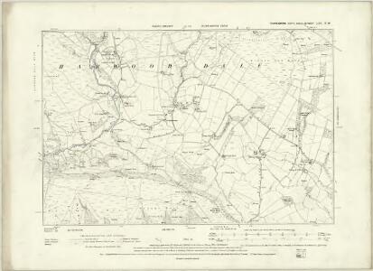 Lancashire XCVIII.NW - OS Six-Inch Map
