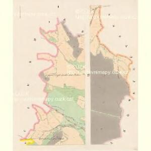 Hradek - c2299-1-001 - Kaiserpflichtexemplar der Landkarten des stabilen Katasters