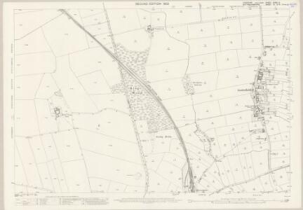 Yorkshire CCXCI.8 (includes: Austerfield; Bawtry; Harworth) - 25 Inch Map