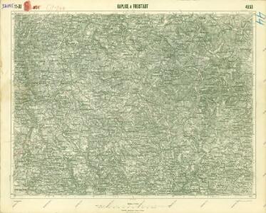 III. vojenské mapování 4553