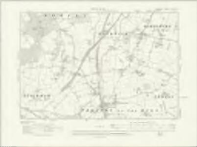 Cheshire XXV.NW - OS Six-Inch Map