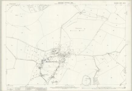 Wiltshire LXIX.15 (includes: Alvediston; Berwick St John; Donhead St Andrew) - 25 Inch Map