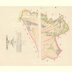 Ober Mohren (Javor) - c2786-1-001 - Kaiserpflichtexemplar der Landkarten des stabilen Katasters