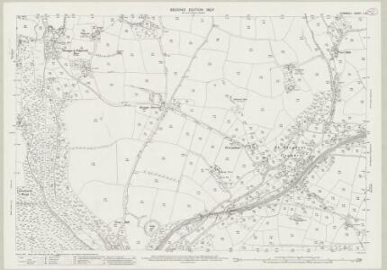 Cornwall L.9 (includes: Probus; St Stephen in Brannel) - 25 Inch Map