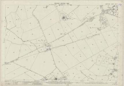 Shropshire XXXV.15 (includes: Uppington; Wellington Rural; Wrockwardine; Wroxeter) - 25 Inch Map