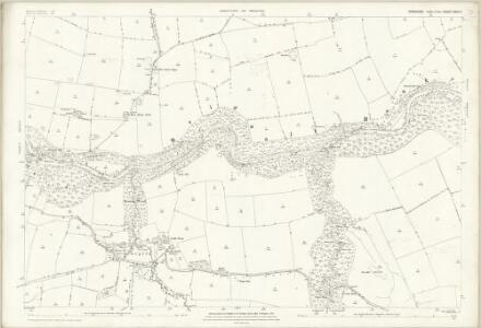 Yorkshire XXIII.4 (includes: Barningham; Brignall; Scargill) - 25 Inch Map